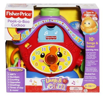 Fisher Price Laugh & Learn - Peek-a-Boo Cuckoo