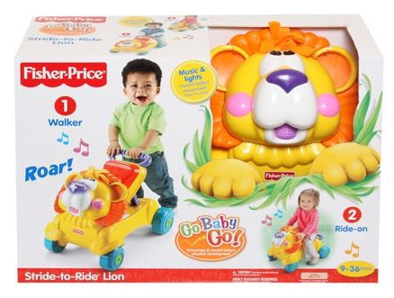 Fisher-Price - Go Baby Go - Stride-To-Ride Lion